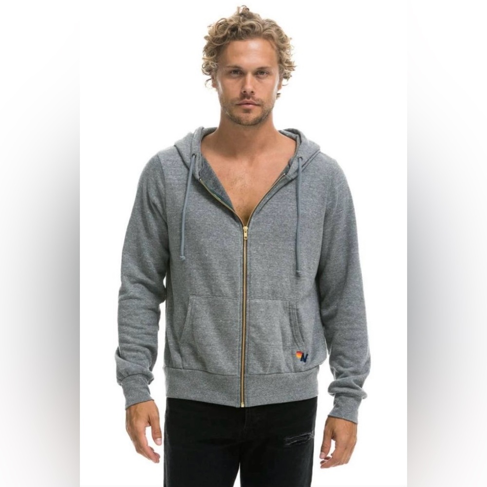 Brand new with tags Aviator Nation Bolt Zip up Hoodie size Large